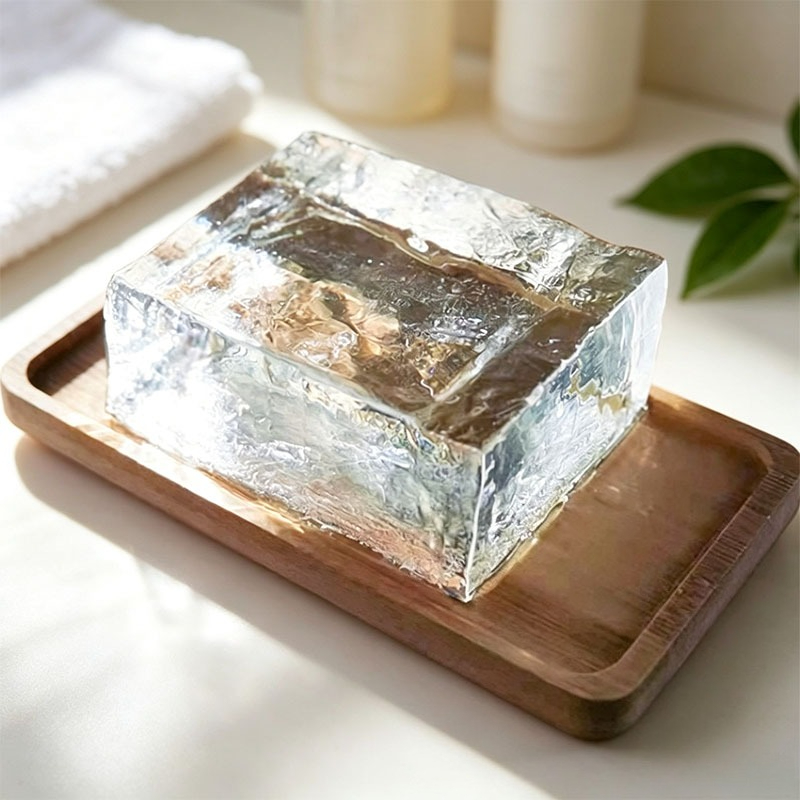 Soap Making Diy Kit - DIYアミノ酸石鹸ベース 250g 透明で、手作り石鹸の材料として最適。肌に優しい。