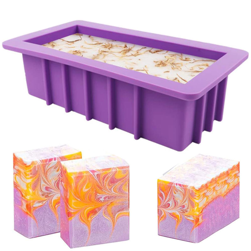 長方形のシリコンソープモールド,取り外しが簡単,手作りのソー - Soap Making Kit For Beginners のレビューと価格
