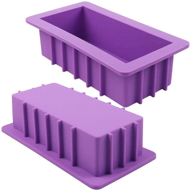 長方形のシリコンソープモールド,取り外しが簡単,手作りのソー - Soap Making Kit For Beginners のレビューと価格