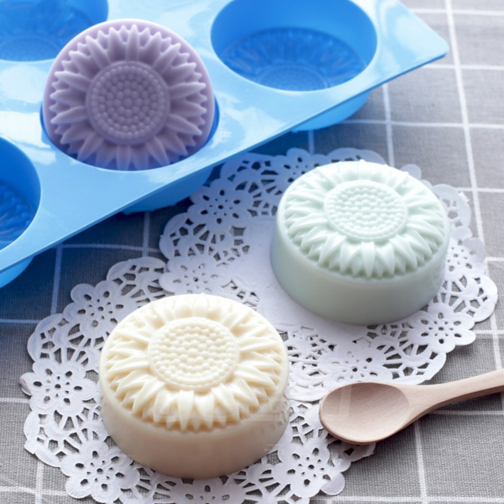 6キャビティシリコンモールド,手作りの石鹸型,チョコレートク - Soap Making Kit For Beginners のレビューと価格